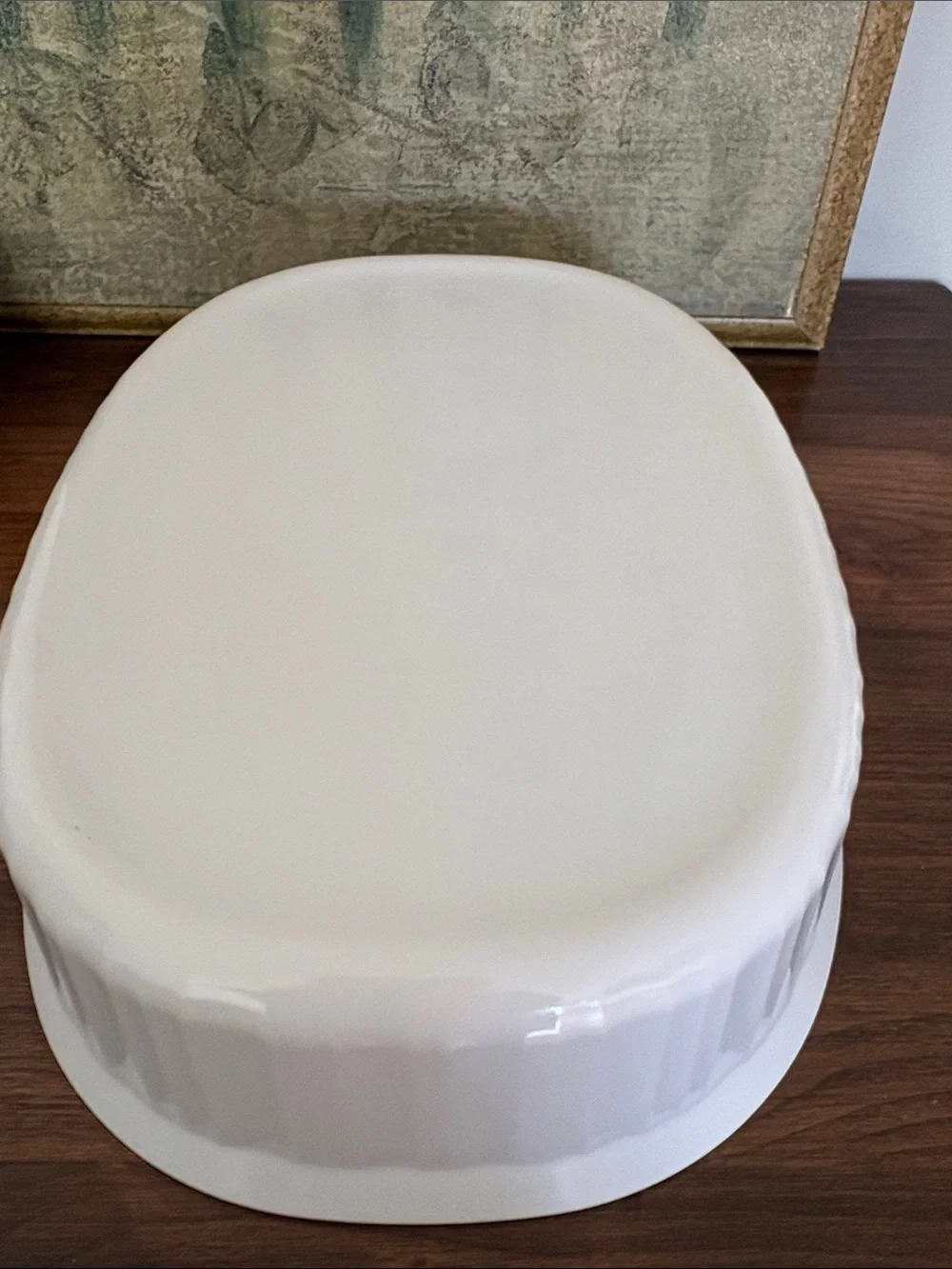 CORNINGWARE F-2-B ‘French White’ Casserole with Glass & Plastic Lids 2.8 Liters